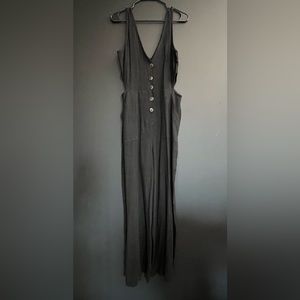 Topshop Black Jumpsuit